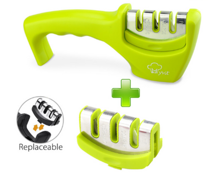 High Quality 3-stage Household Kitchen Fast Knife Sharpener