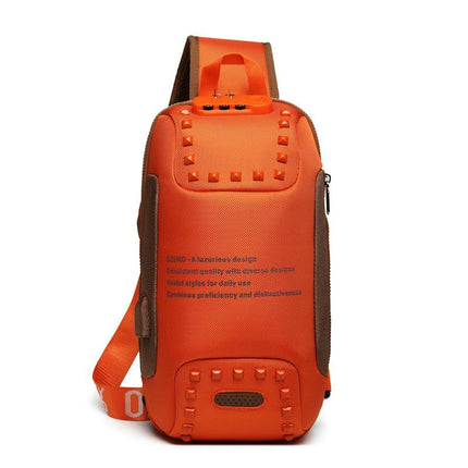High Quality Fabric Multifunctional Men's Crossbody Bag
