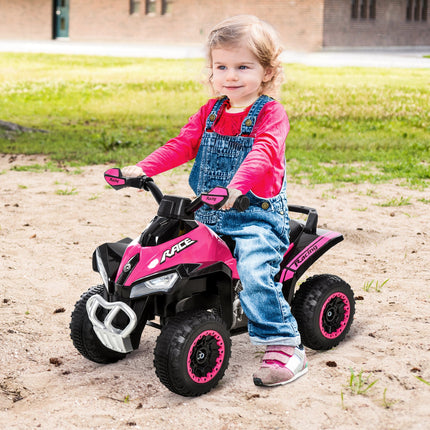 Toddler Push Car Foot-to-Floor 4 Wheels Music Light For Kids 18-36