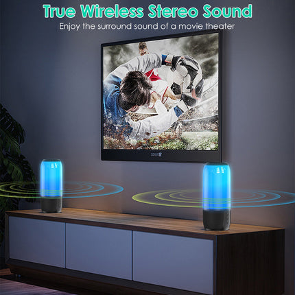1Pc Wireless Portable Speaker Loud Stereo Speaker With 6 Color