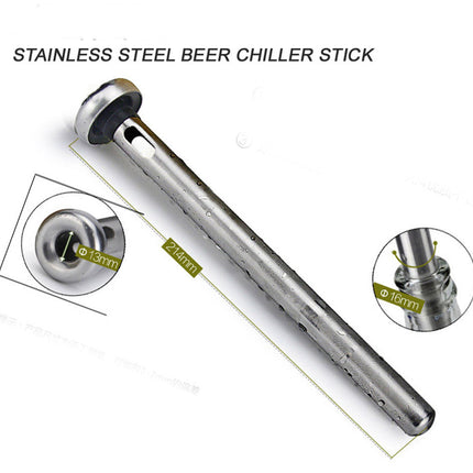 Wine Bottle Cooler Stick Stainless Steel Wine Cooling Rod