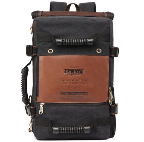 Large High Quality Canvas Travel Mountaineering Backpack