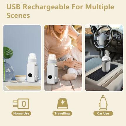 Portable Bottle Warmer On The Go Baby Milk Warmer Milk Formula Warmer