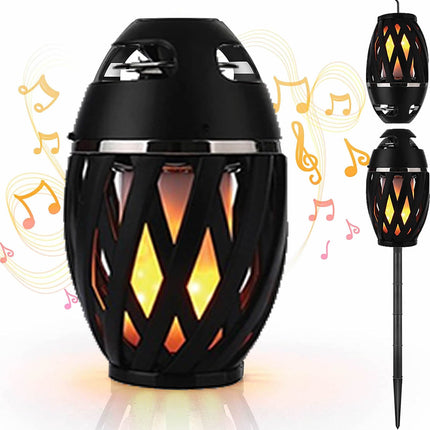 Tiki Tiki To To Outdoor LED Torch With Bluetooth Speaker