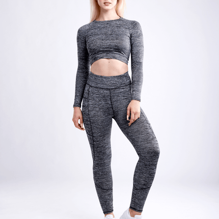 JupiterGear High-Waisted Classic Gym Leggings with Side Pockets