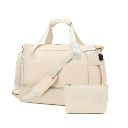 Women's Travel Duffel Bag, Sports Gym Yoga Duffel Bag Weekender