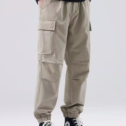 Men's Plus Size Relaxed Fit Cargo Joggers