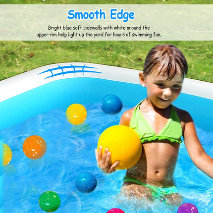 1Pc Inflatable Swimming Pools Family Swim Play Center Pool Blow Up