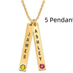 Gold / 5 Pendant
