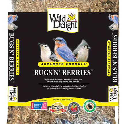 Wild Delight 8017728 Bugs N Berries Assorted Species Wild Bird Food Sa