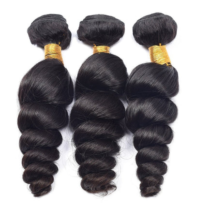 10A Grade 1/3/4 Loose Wave Brazilian Human Hair Bundles