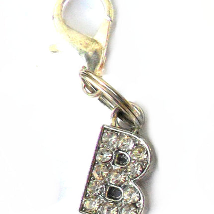 A-Z Crystal Letter Pet Charms