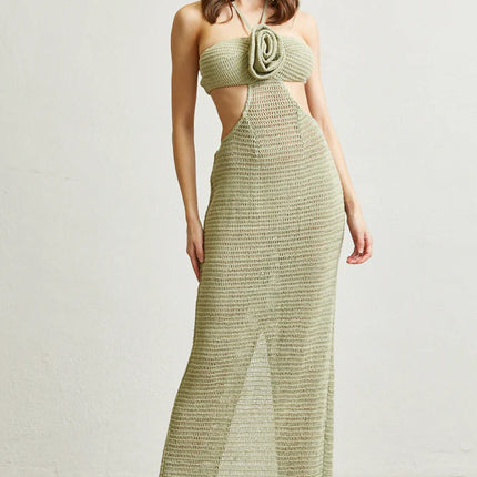 Knit Dress With Cut-Out by Rose Paulino