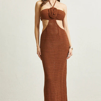 Knit Dress With Cut-Out by Rose Paulino
