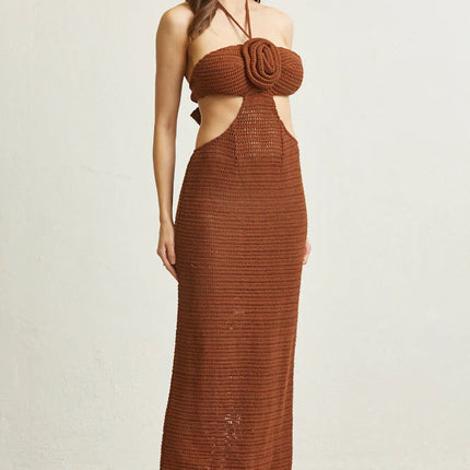 Knit Dress With Cut-Out by Rose Paulino