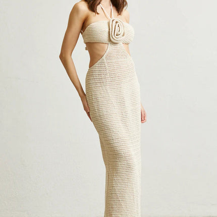 Knit Dress With Cut-Out by Rose Paulino