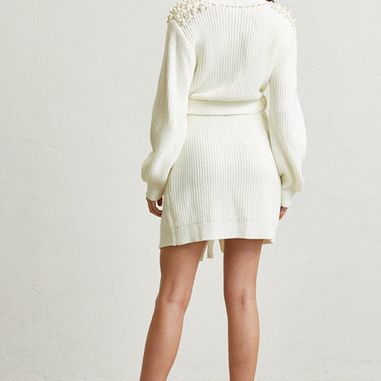 Sapphire Softness Sweater Dress