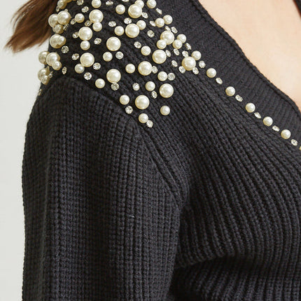 Sapphire Softness Sweater Dress