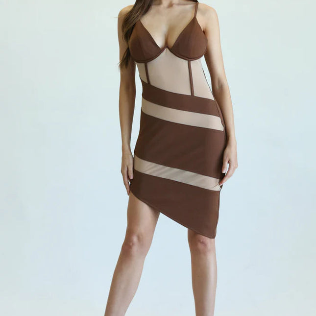 Eorma - A dress featuring mesh panel