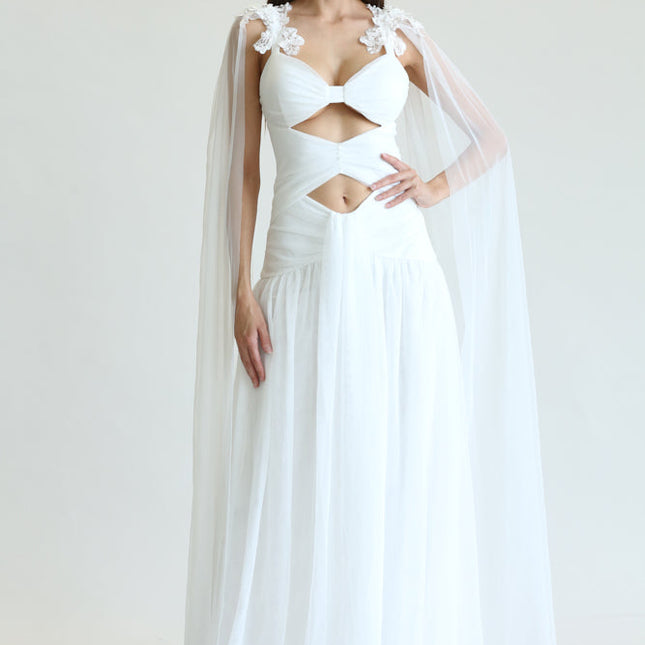 Gelisa - 3d Floral Rhinestone Dress