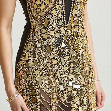 Mosaic Glimer Dress