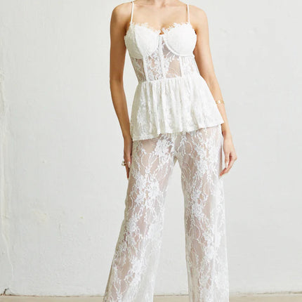 Queeny Sleeveless Spaghetti Strap Party Evening  Dress Jumpsuit