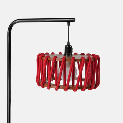 Macaron Floor Lamp, black frame