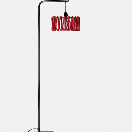 Macaron Floor Lamp, black frame