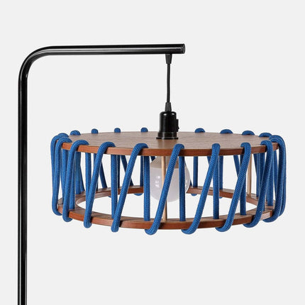 Macaron Floor Lamp, black frame