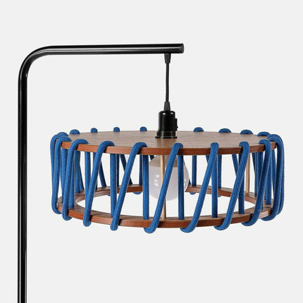 Macaron Floor Lamp, black frame