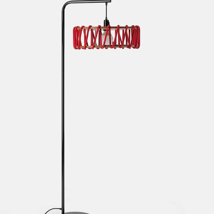 Macaron Floor Lamp, black frame
