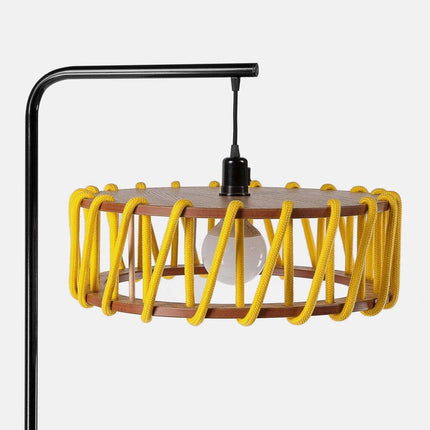 Macaron Floor Lamp, black frame