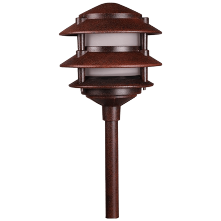 KL302 Cast Aluminum Path Light | Lamp Ready Low Voltage Landscape