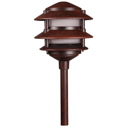 KL302 Cast Aluminum Path Light | Lamp Ready Low Voltage Landscape