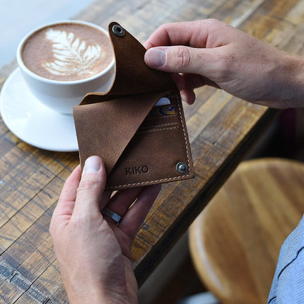 Wing Fold Card Case