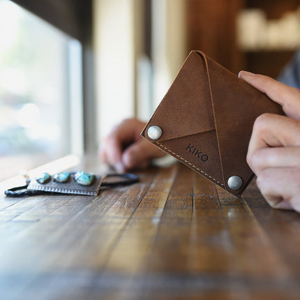 Wing Fold Card Case