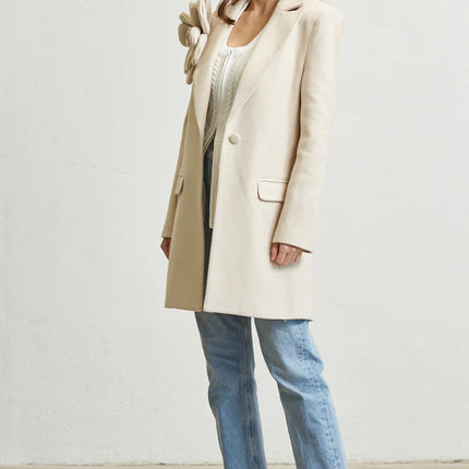 Women's Mid Length Coat by Rose Paulino
