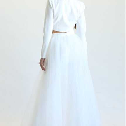 Juliet - Blazer + Pants + Tulle Skirt Set