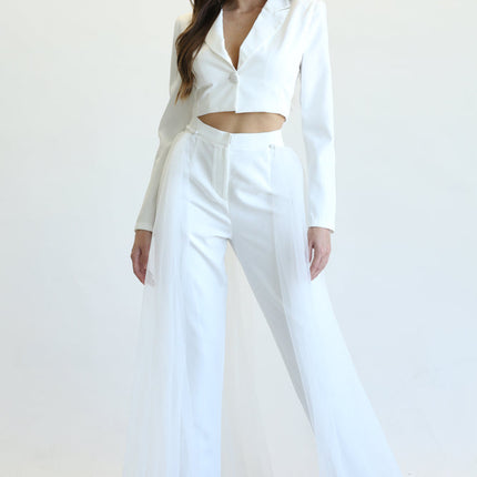 Juliet - Blazer + Pants + Tulle Skirt Set