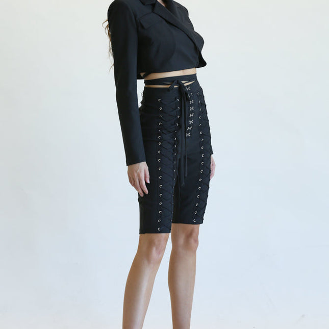Quinn Blazer+Short Set