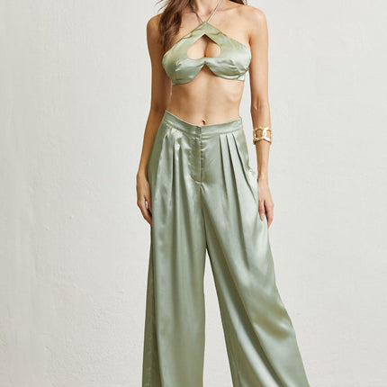 Ivy Luxe Satin Fabric Set