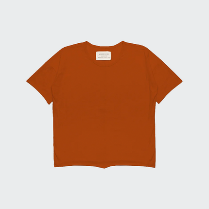 Burnt Orange | Short Sleeve Top