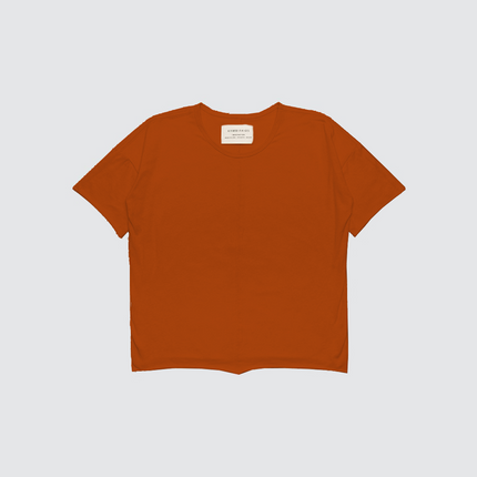 Burnt Orange | Short Sleeve Top