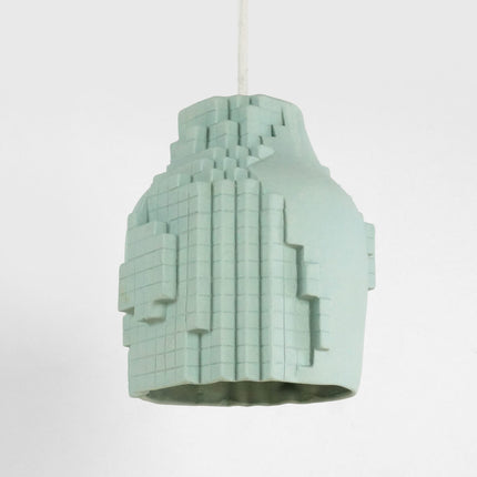 Pixel Pendant Lamp - Pastel Pink
