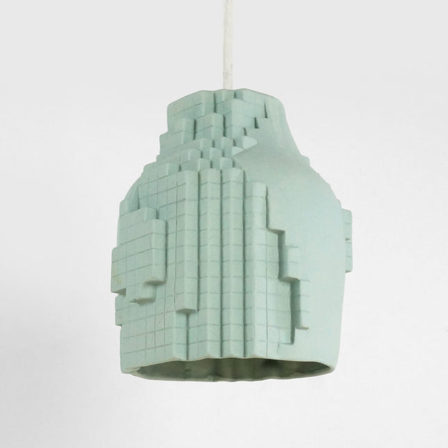 Pixel Pendant Lamp - Pastel Pink