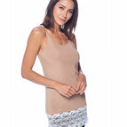 Medium / Nude with White Lace