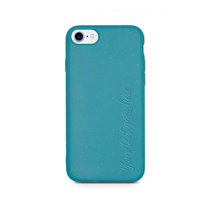 Biodegradable Personalized Phone Case - Ocean Blue