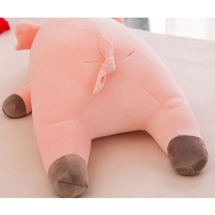 Cuddly Down Girlfriend Baby Hugging Plush Doll Pig