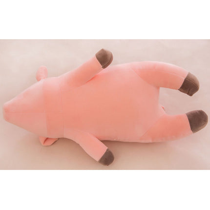 Cuddly Down Girlfriend Baby Hugging Plush Doll Pig