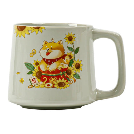 Shiba Ceramic Mug Series — Whispers of Joy in Every Sip